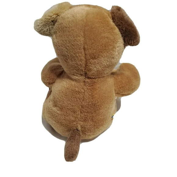 BUILD a Bear Brown Dog Dark Ear 16" Plush Stuffed Toy Retired - Picture 2 of 2